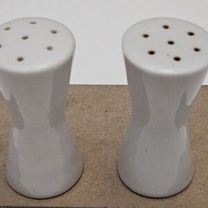Vintage Hourglass Salt and Pepper Shakers